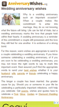 Mobile Screenshot of anniversarywishes.org